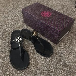 Tory Burch Mini Miller Black Sandal